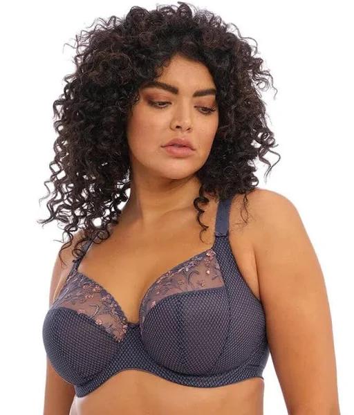 Elomi Charley Underwire Plunge Bra - Storm 12HH