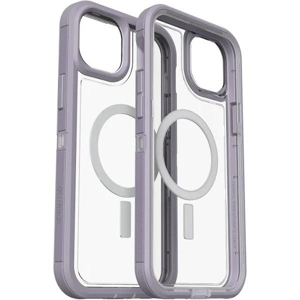 OtterBox Apple iPhone 14 Plus Defender Series XT Clear Case With Magsafe - Lavender Sky