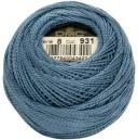 DMC Perle 5 Cotton #943 Medium Aquamarine 10g Ball 45m