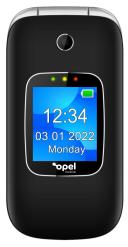 Opel Flip Phone 4 4G Keypad - Black