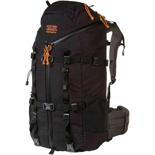 Mystery Ranch - Terraframe 3-Zip 50 Small Black Backpack