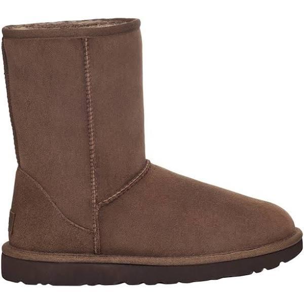 Women's Ugg Classic Short II Shearling Boots 11 Burnt Cedar