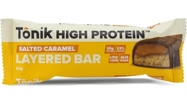 Tonik High Protein Bar Salted Caramel 60g