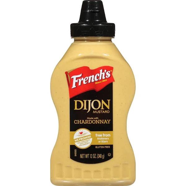 French's Dijon Mustard Squeeze Bottle, 12 oz, Chardonnay Mustard