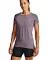 Under Armour HeatGear Short Sleeve T-Shirt Grey Women - XS