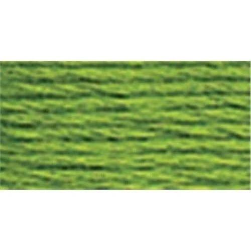 DMC Pearl Cotton Skein Size 5 27.3yd Medium Parrot Green