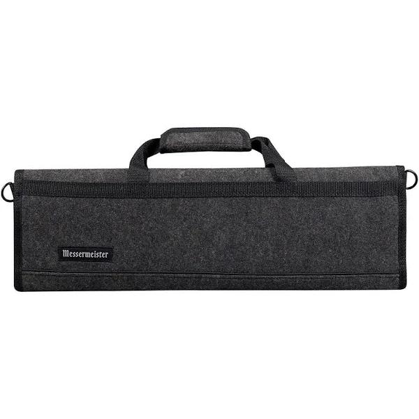 Messermeister Charcoal 8 Pocket Felt Knife Roll