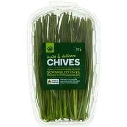 Woolworths Chives Fresh Herb 10g Punnet