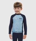 Piping Hot Long Sleeve Swim Rash Vest