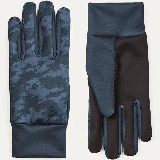 Sealskinz Ryston Water Repellent Skinz Print Nano Fleece Gloves - Navy / Large