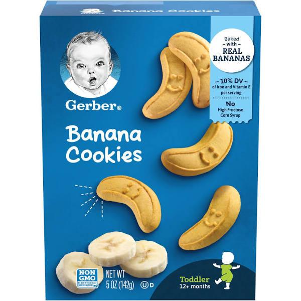 Gerber Banana Cookies 12+ Months 5 oz (142 g)