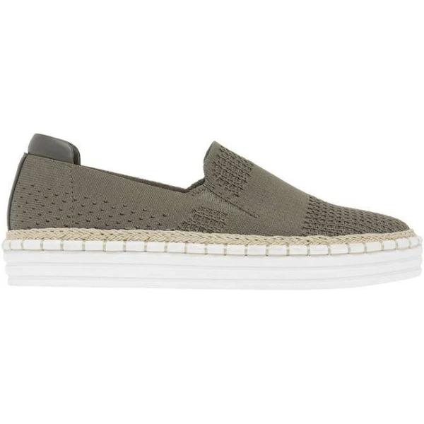 Verali Queen Khaki Slip On Sneaker Khaki 42