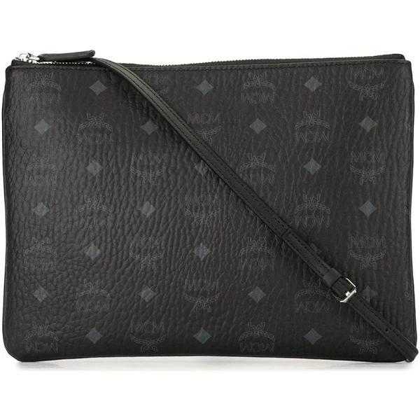 MCM Visetos Original Pouch - Black