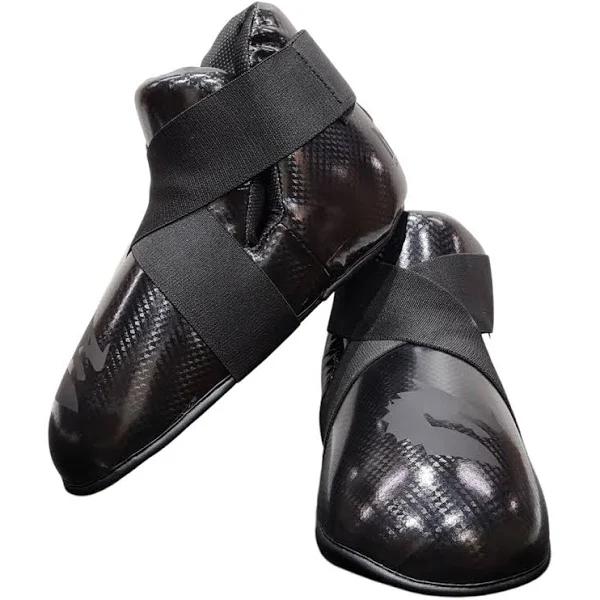 Morgan Semi Contact Martial Arts Sparring Boots Shoes - Black, L