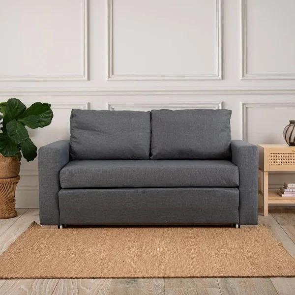 Casa Decor Selena 2 in 1 Sofa Couch 2 Seater - Charcoal