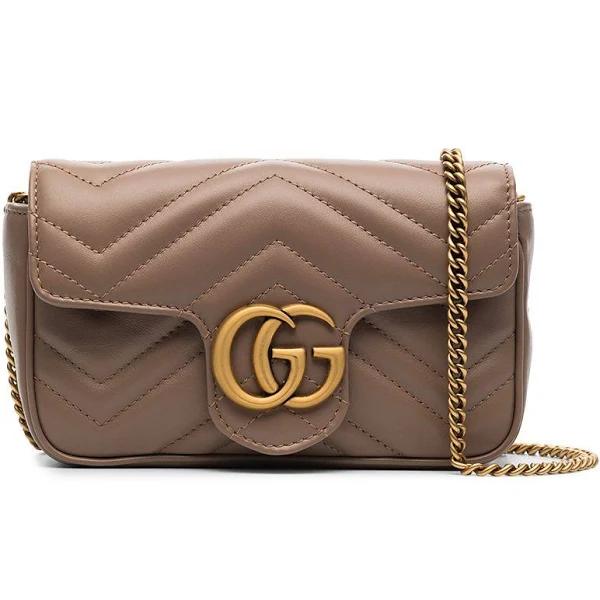 Gucci GG Marmont Super Mini Bag - Neutrals