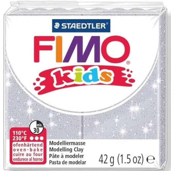 Fimo Kids Modelling Clay Glitter Silver