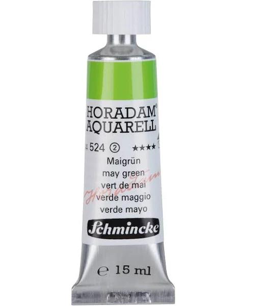 Schmincke : Horadam Watercolour Paint : 15ml : May Green