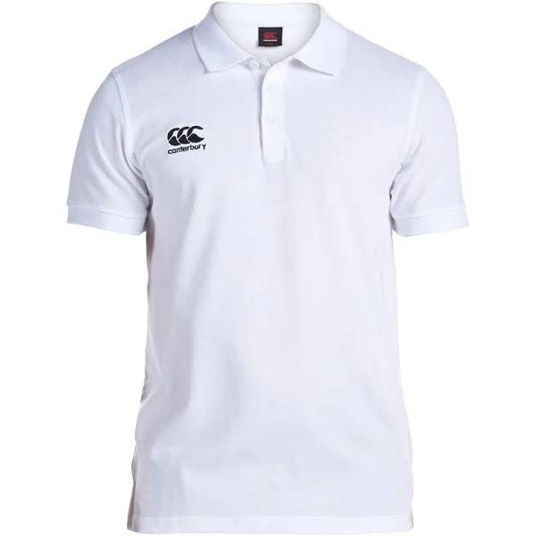 Canterbury Mens Waimak Polo Shirt - White 4XL