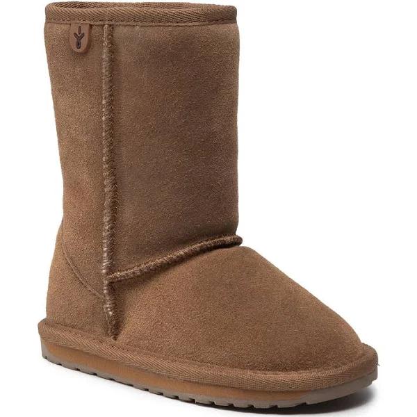 Emu Kids Wallaby Lo Chestnut Sheepskin Boots