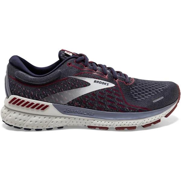 Mens Brooks Adrenaline GTS 21/Peacoat/Grey/Red/14