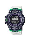 Casio GBD-100SM-1A7 G-Shock G-Squad Bluetooth Digital Black Dial Quartz 200m Men Watch for Adult - White