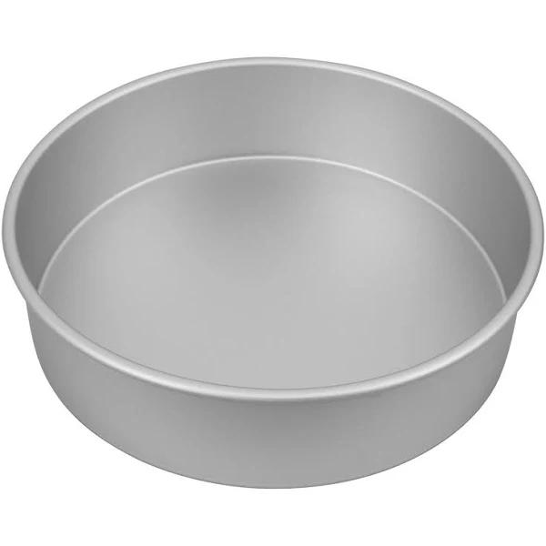 Bakemaster - Silver Anodised Round Cake Pan 27.5x7.5cm