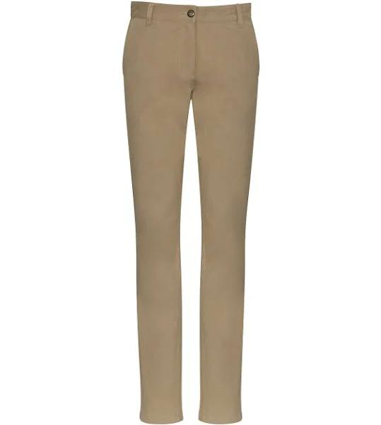 Biz Collection BS724L Ladies Lawson Chino Pant Dark Stone / 24