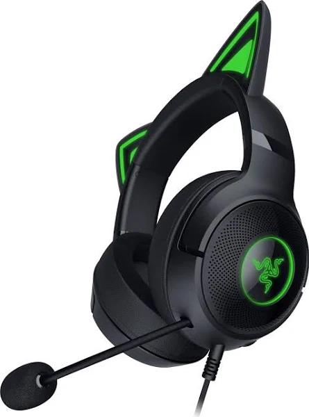 Razer Kraken Kitty V2 Headset RGB Kitty Ears - Black