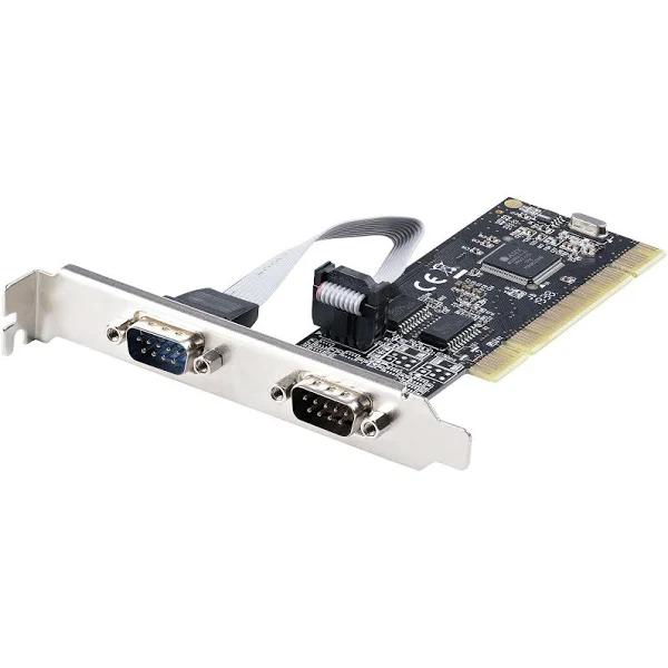 StarTech PCI2S5502 2-Port PCI RS232 Serial Adapter Card DB9