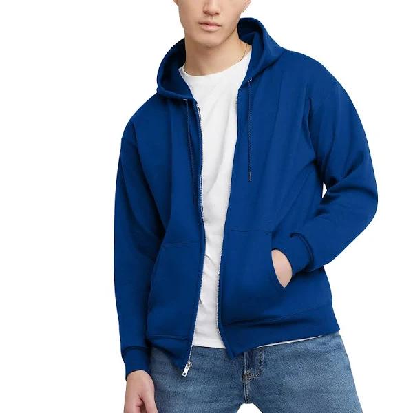 Hanes Men's Full Zip EcoSmart Fleece Hoodie