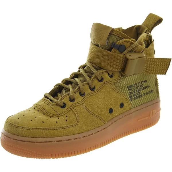 Nike SF Air Force 1 Mid Desert Moss (GS)