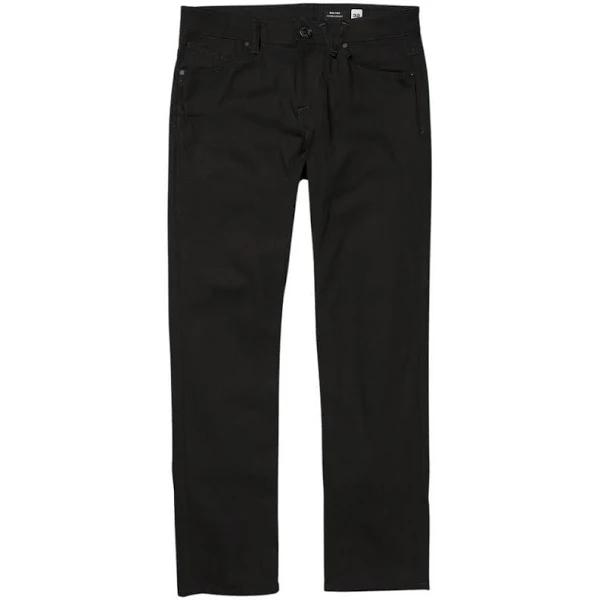 Volcom Solver Denim Black On Black Pants