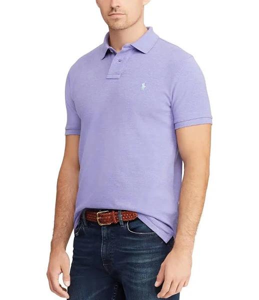 Polo Ralph Lauren Mens Shirt Purple Size XL Polo Custom Slim Fit