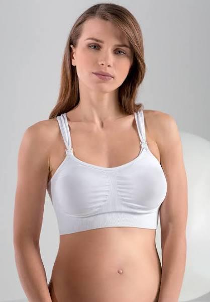 Bellissima Seamless Maternity Bra White / L/XL