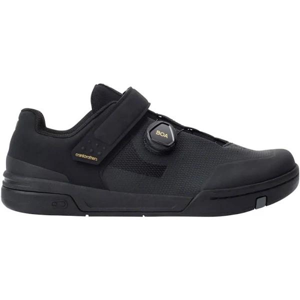 Crank Brothers Stamp BOA - Black/Gold - 12.5