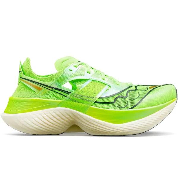 Saucony Womens Endorphin Elite Running Shoes Slime