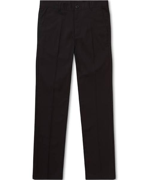 Van Heusen Youth Junior Fit Plain Stretch Twill Suit Pant Black 4