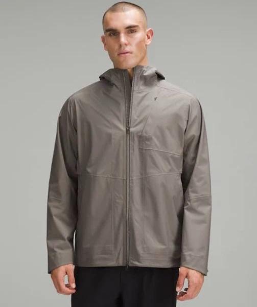 Men's Waterproof Full-Zip Rain Jacket in Rover Size Medium | by lululemon