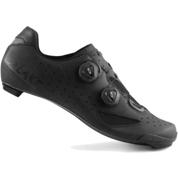 Lake CX 238 Road Shoes - Black/Black 46