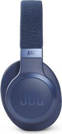 JBL Live 660NC Wireless Noise Cancelling Over-Ear Headphones - Blue