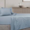 Algodon 300TC Cotton Sheet Set - Queen (Faded Denim)