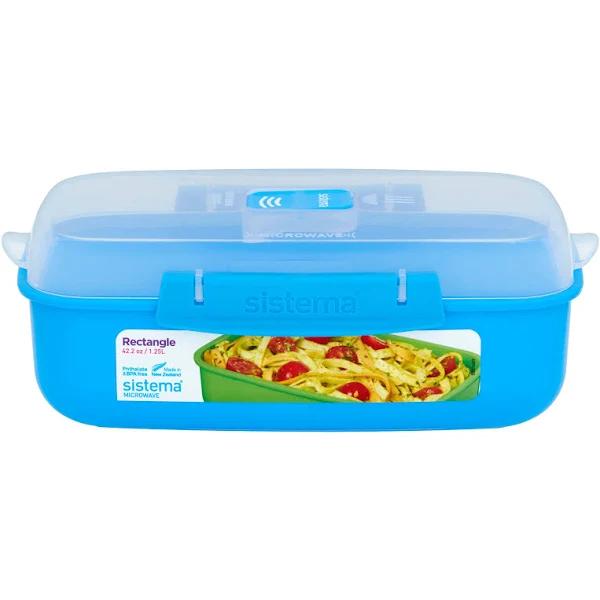 Sistema 1.25L Microwave Rectangular Container