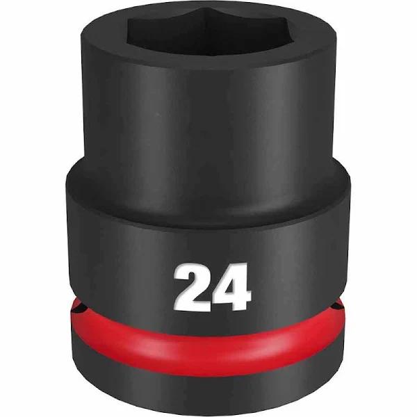 Milwaukee Shockwave 3/4" Drive 24mm Standard 6 Point Impact Socket 49666362 by Autoelec