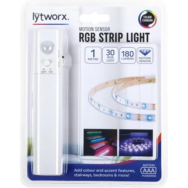 Lytworx 1m RGB Motion Sensor LED Strip Light