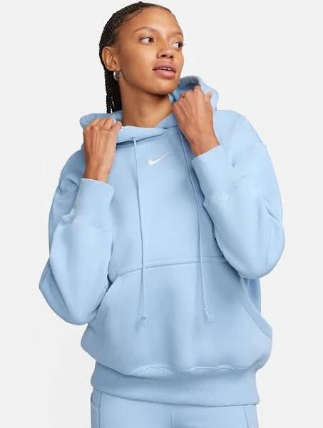 Nike Women's NSW Phoenix Hoodie in Blue | Size XS