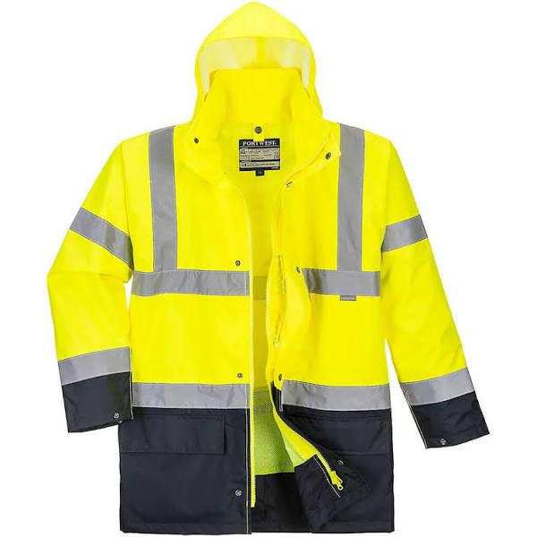 Portwest s766 Essential 5-in-1 Two-Tone Jacket Yellow/Black L (42-44)