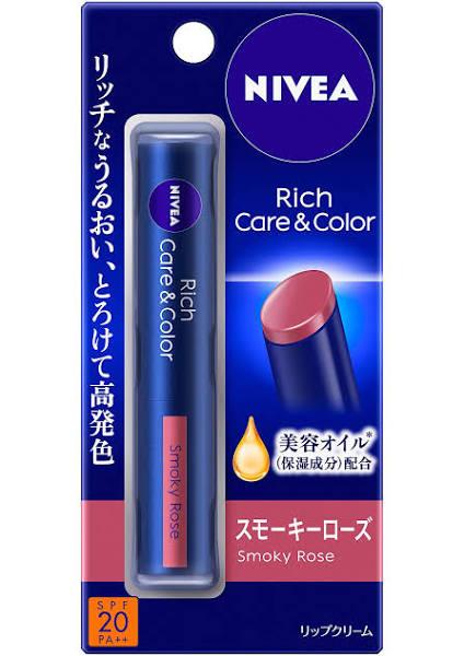 Nivea Rich Care & Color Lip - Smoky Rose