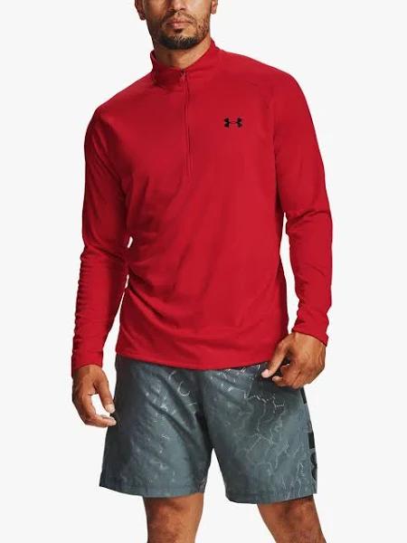 Under Armour Tech 2.0 1/2 Zip Red