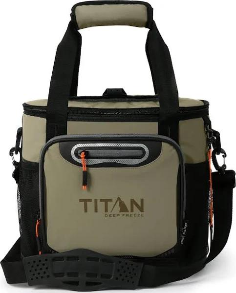 Arctic Zone Titan Deep Freeze 24 Can Insulated Bucket Tote Cooler, Colors: Moss or Blue